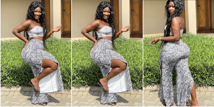 Abena Cilla Returns With More Pressure; Drops Trumu Photos To Worry Her Male Fans
