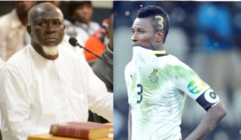 Alhaji Grusah Apologizes To Asamoah Gyan Over ‘BIG BUTTOCKS’ Comments