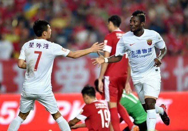 Ghana Forward Asamoah Gyan Received £3million For Every Goal He Scored In China