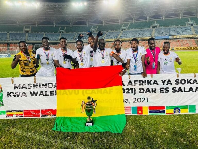 Black Challenge Players Rewarded With $2k After Winning Amputee AFCON 2021