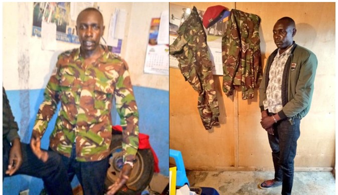 Fake Soldier Storms Police Station And Assaults Police Officer