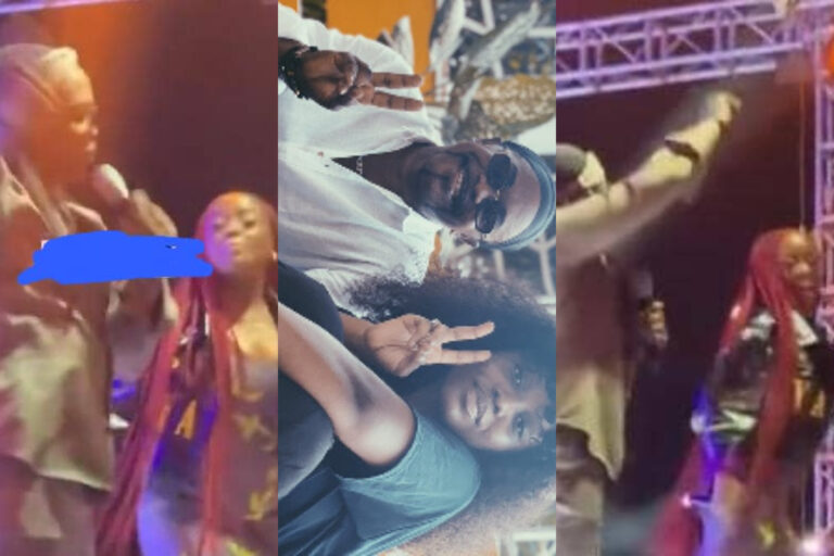 The Lovely Moment Gyakie And Her Father Gave Fans A Beautiful Performance (Video)