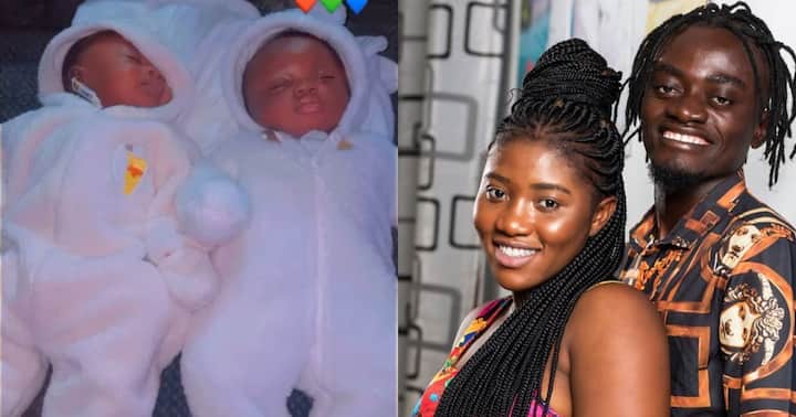 Videos And Photo Drops As Lil Win’s Wife Delivers Twins In America