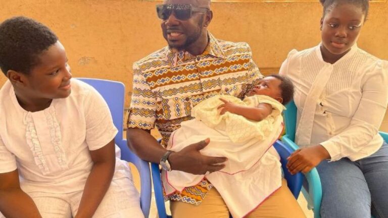 Nana Aba Anamoah’s Baby Daddy Osebo Welcomes 6th Child With 4th Baby Mama (Photos)