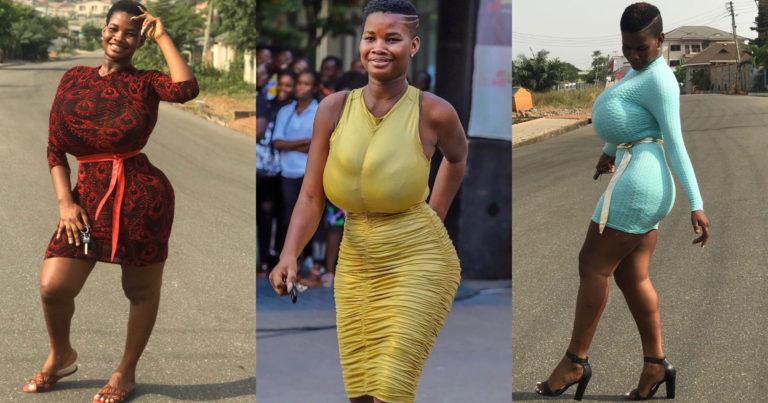 SHS Throwback Photo Of Heavy-Chested Pamela Odame Who Was Flat-Chested Then  Pops Up