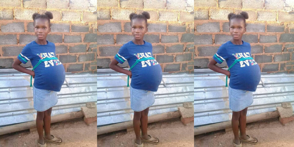 Photo Of 10-Year-Old Girl Heavily Pregnant Causes Stir Online