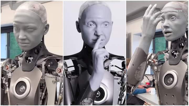This Is Dangerous: Reactions As Video Shows Robot With Human Face And Smile Behaving Like Human