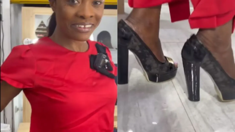 She Has Broken Her Virginity – Diana Asamoah Trolled After Stepping Out In Tall Heels And Horrible Makeup (Video)