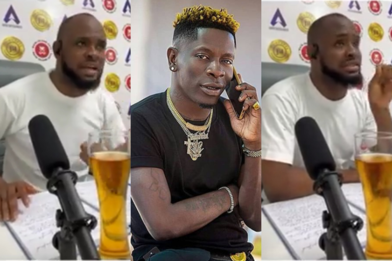 “God No Go Shame Us, These Are The Real People I See In Nigeria” – Shatta Wale Praises Nigerian Journalist For Supporting Him (Video)