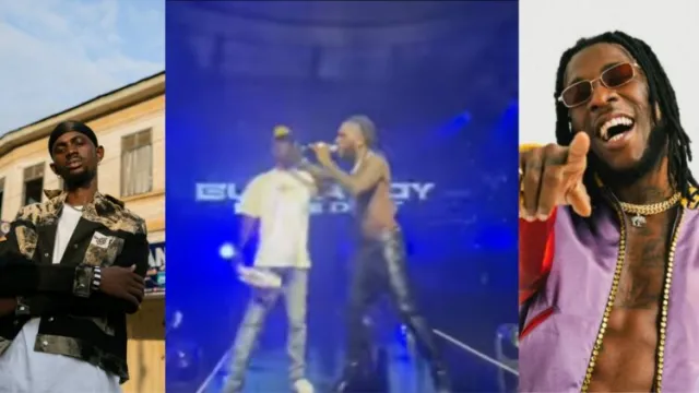 Black Sherif Joins Burna Boy On Stage As They Perform Second Sermon Remix For The First Time In Nigeria (Video)