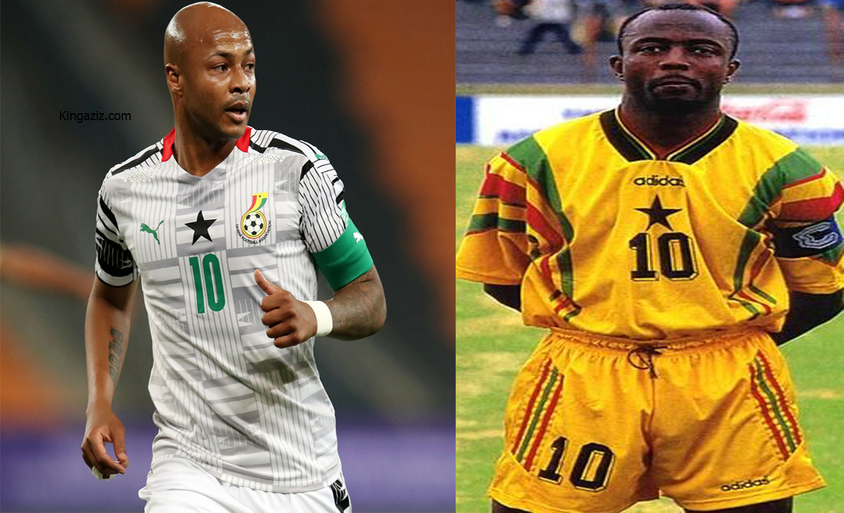 Abedi Pele and Andre Ayew