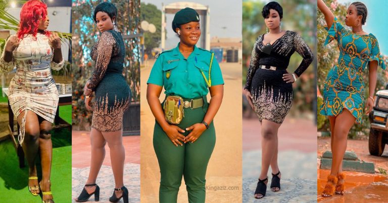Ama Cherry: 20 Banging Photos & Videos Of Ghanaian Immigration Officer That Are Trending Online