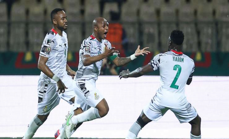 AFCON 2021: Ghana Captain Andre Ayew Equals Afcon Record After Stunning Strike Against Gabon