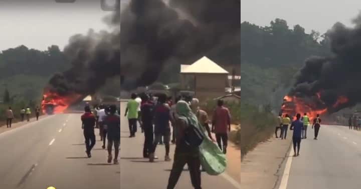 Video Of The Moment Bogoso Explosion Which Caused Many Deaths Happened Pops Up