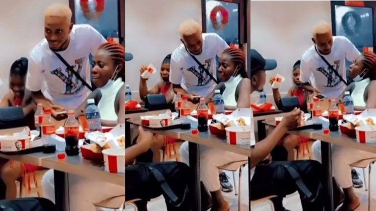 Bold Man Proposes To Lady Who Was On A Date With Her Boyfriend (Video)