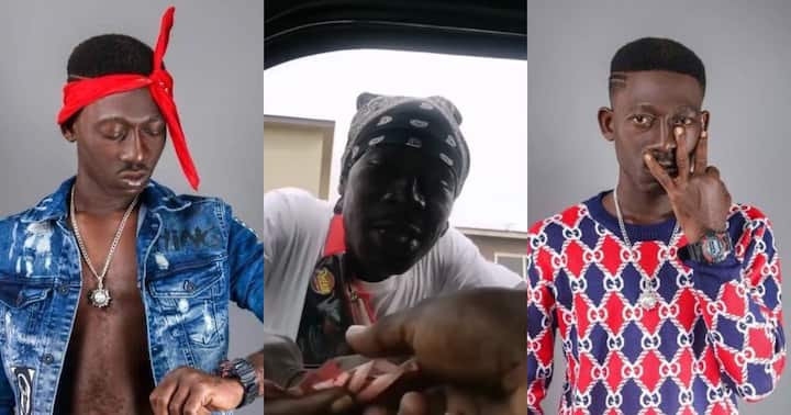 Give Me 1 Cedi, I Beg – Video Of Ghana 2Pac Begging For Money In Traffic Pops Up
