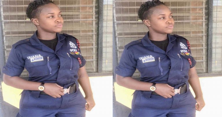 Tears As Beautiful Ghanaian Police Officer Shot Dead On Motorbike, Netizens Mourn