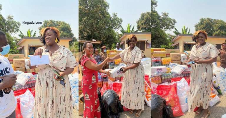 Tracey Boakye Donates To Nsawam Female Prison As Part Of Her 31st Birthday Celebration (Photos)