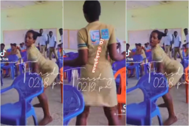 Student Nurse Goes Wild As She Shakes Her DUNA For Male Colleagues After Lectures
