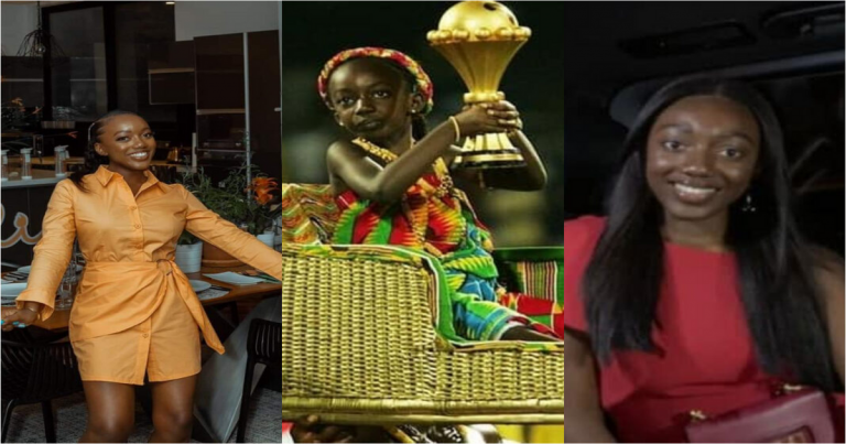 8-Year-Old Mimi Who Held The AFCON Trophy Sitting In A Palanquin During CAN 2008 All Grown Up And Looking Ravishing Presently (Photos)