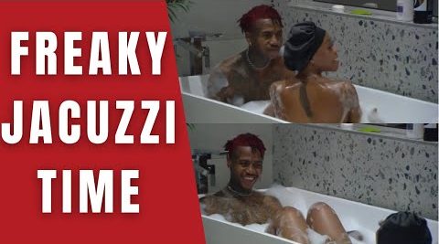 Video: BBMzansi Mpho And Themba Freaky Jacuzzi And Shower Hour Moments Last Night