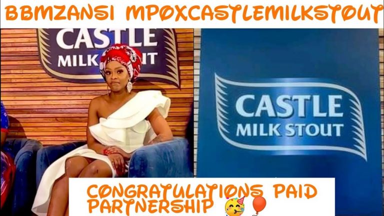 BBMzansi Star Mpho Signs Ambassadorial Deal With Castle Milk Stout