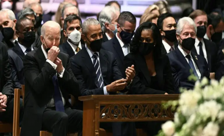 Madeleine Albright Funeral Pictures: Joe Biden, Obama, Hilary Clinton Present