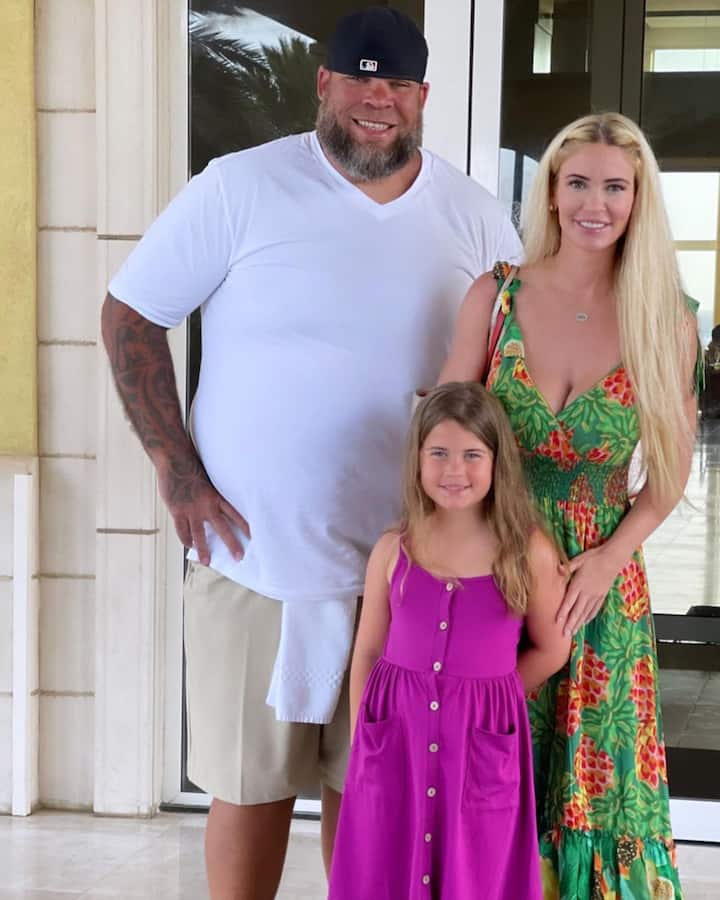 Tyrus and wife Ingrid Rinck and daughter