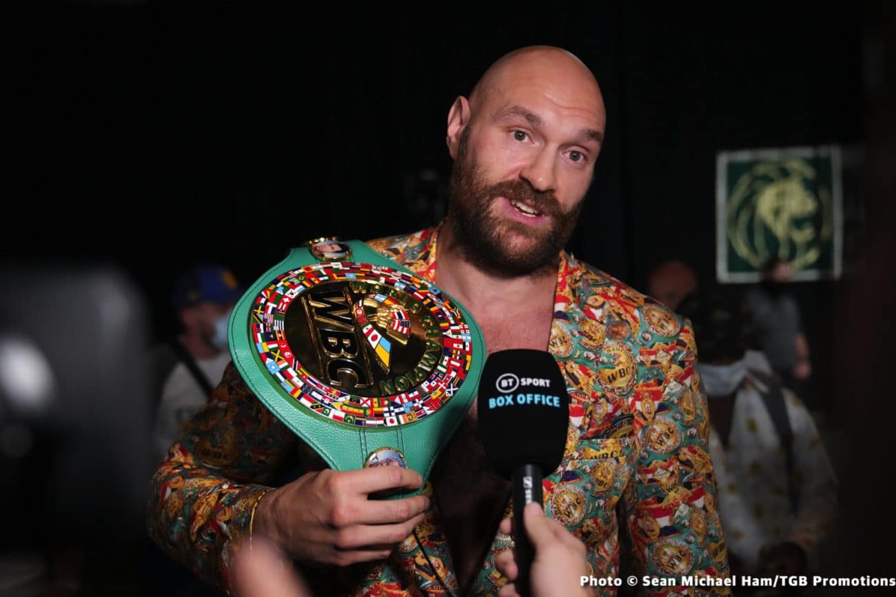 What Is Tyson Fury's Height And Weight? How Tall Is Tyson Fury?