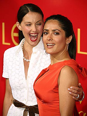 Salma Hayek and Ashley Judd