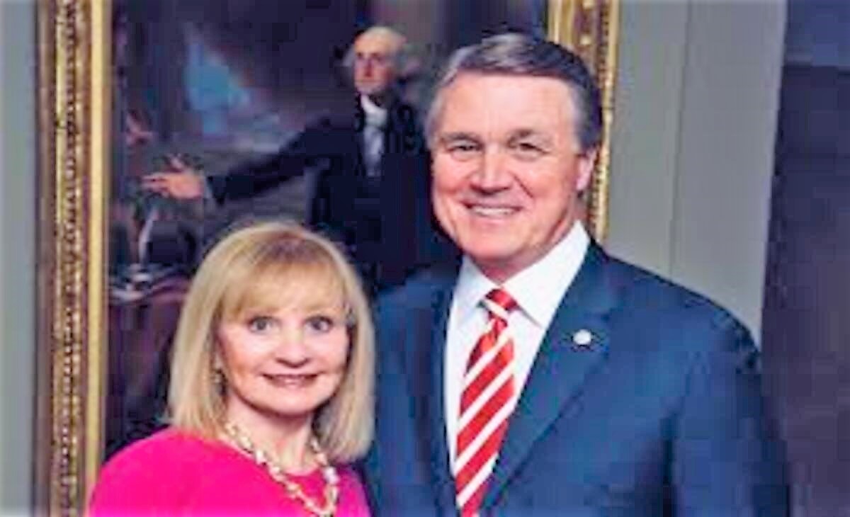 David Perdue and Wife