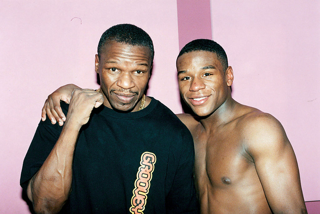 Floyd Mayweather and father