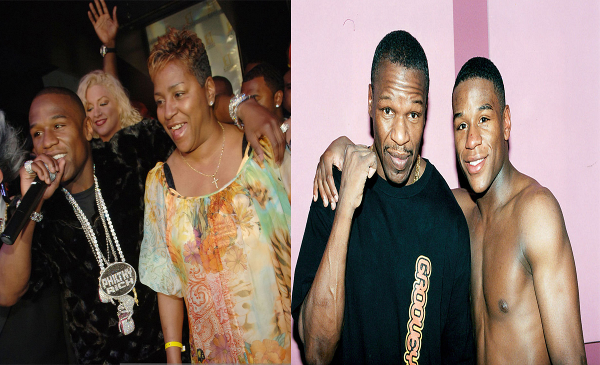 Floyd Mayweather and parents