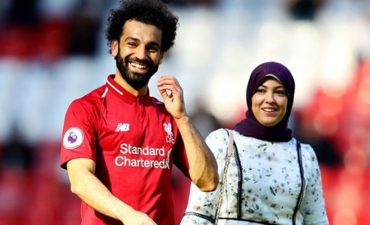Mohammed Salah and Wife