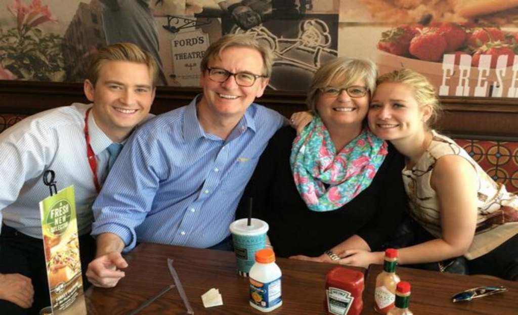 Peter Doocy Parents: Steve Doocy, Kathy Gerrity (Father, Mother)