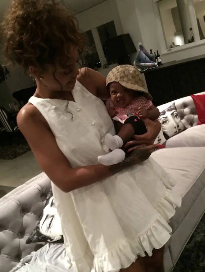Rihanna and daughter