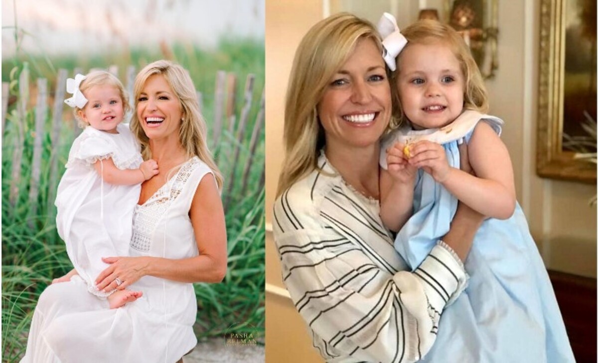 Ainsley Earhardt and Child