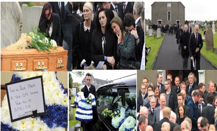 Alan McDonald Funeral Pictures