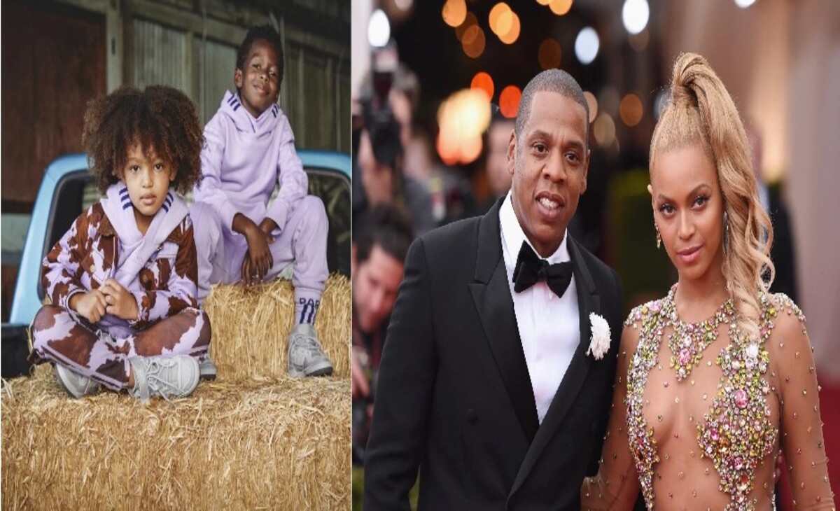 Beyonce-Jay-Z and Twins