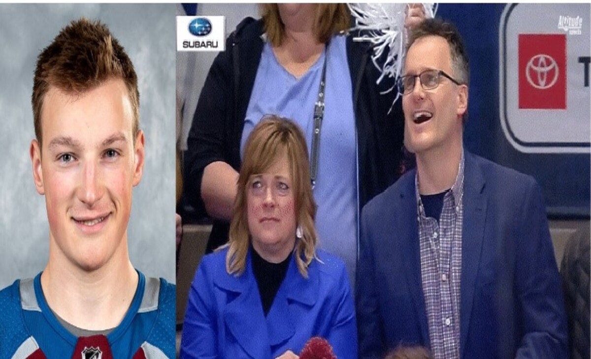 Cale Makar and Parents