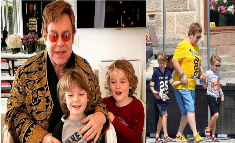 Elton John Children: Elijah Joseph Daniel Furnish-John, Zachary Jackson Levon Furnish-John
