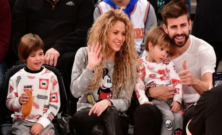 Gerard Piqué, Shakira Children: Sasha Piqué Mebarak, Milan Piqué Mebarak
