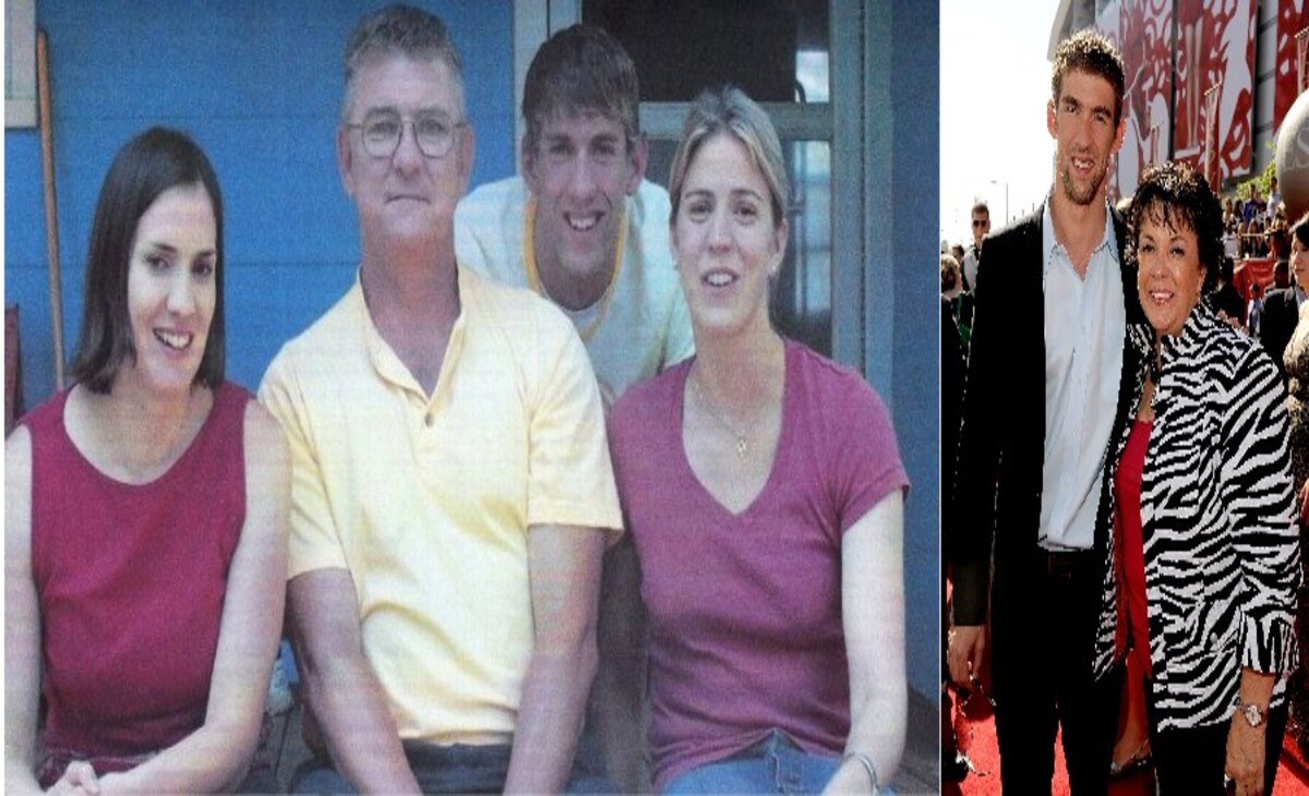 Michael Phelps and Parents