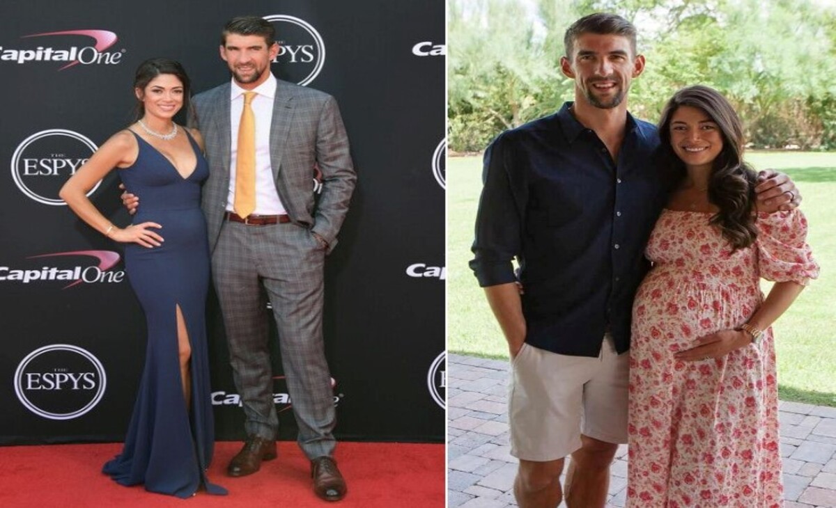 Michael Phelps and Wife