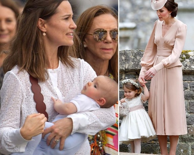 Pippa Middleton and Daughter