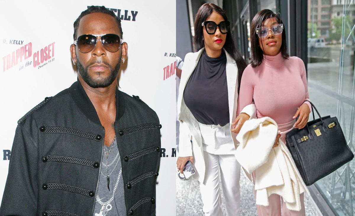 R Kelly and Girlfriends Azriel Clary and Joycelyn Savage