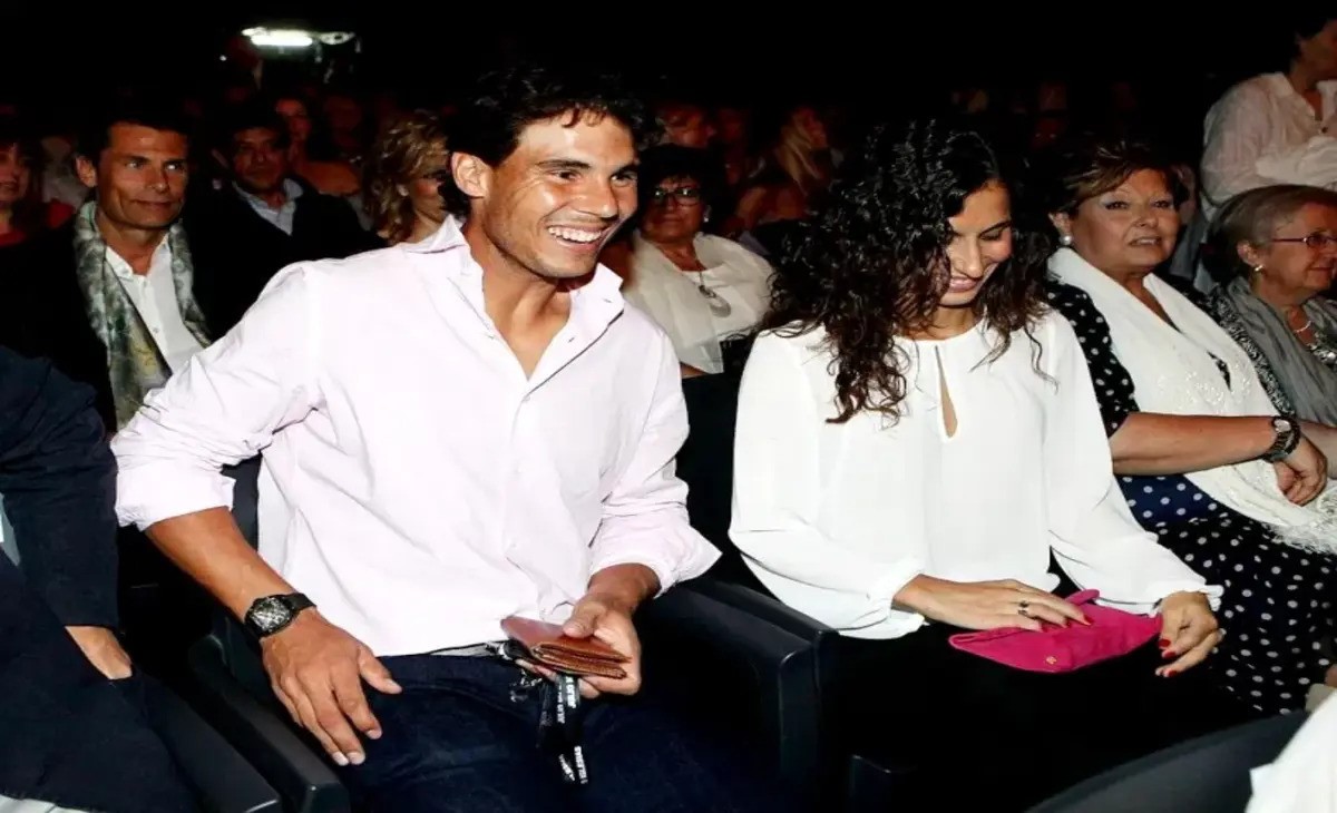 Rafael Nadal and Wife