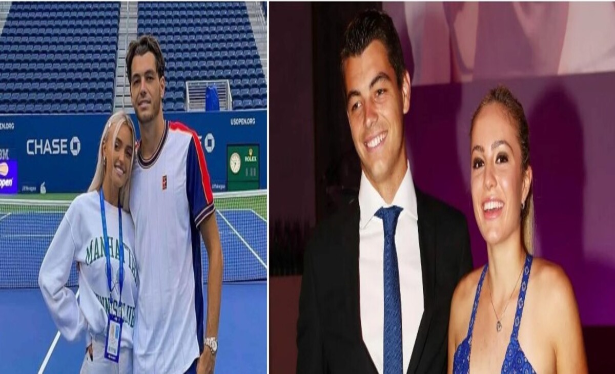 Taylor Fritz and Ex-Wife and Girlfriend