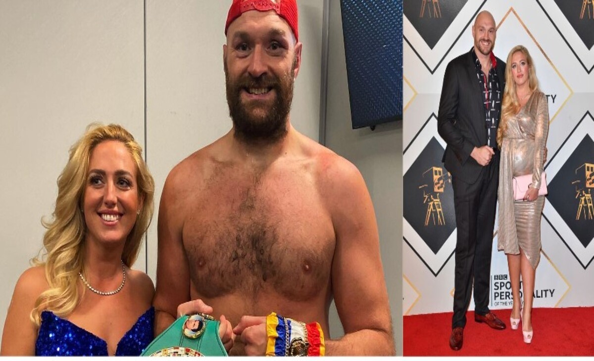 Tyson Fury and Wife