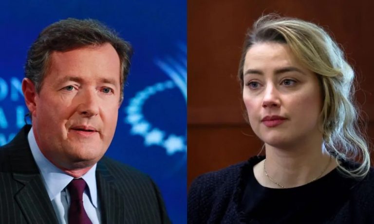 Piers Morgan Tells Amber Heard To Stop Playing The Victim